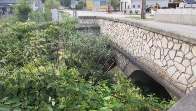 A Malom utca árok a fejlesztés előtt